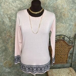 Pina Rossi sweater pullover cardigan shirt top blouse, tunic size medium